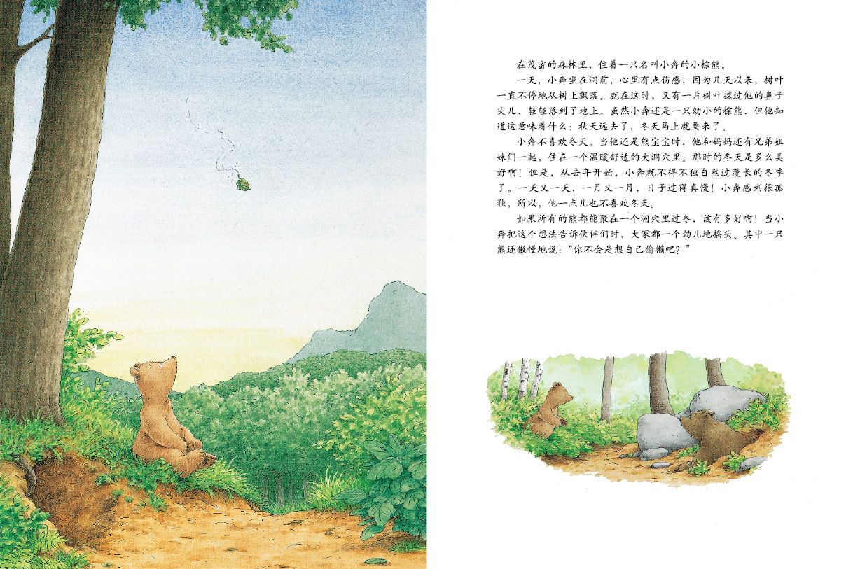 小棕熊的梦 (03),绘本,绘本故事,绘本阅读,故事书,童书,图画书,课外阅读